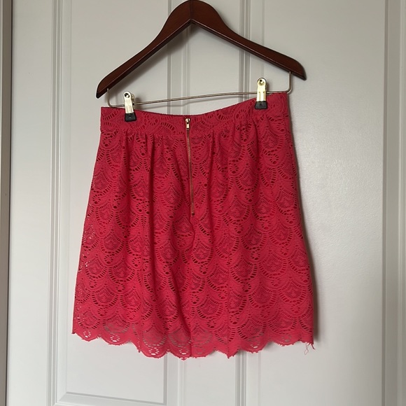Pink lace Rampage skirt, size 7 - Picture 2 of 4